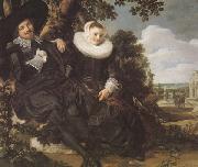 Frans Hals Isaak Abrhamsz Massa and Beatrix van der Lean (mk45) oil painting on canvas